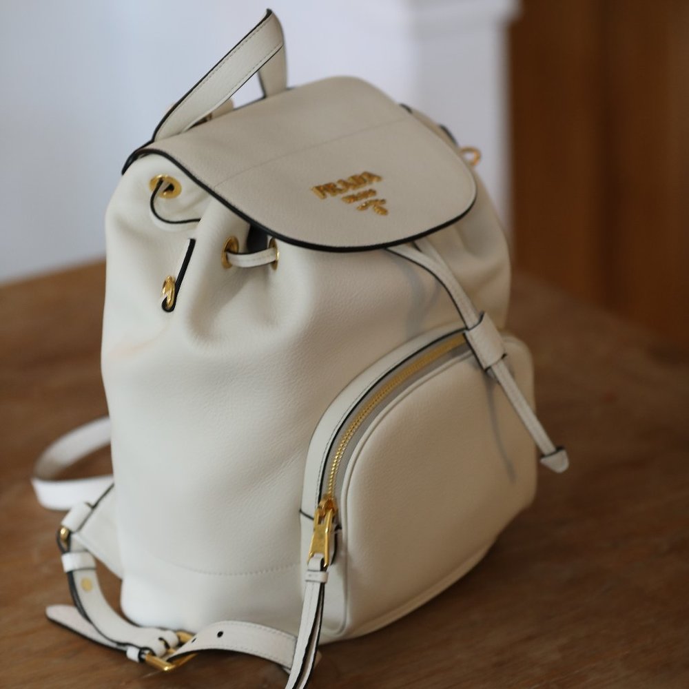 Prada Leather Backpack Never Been Used